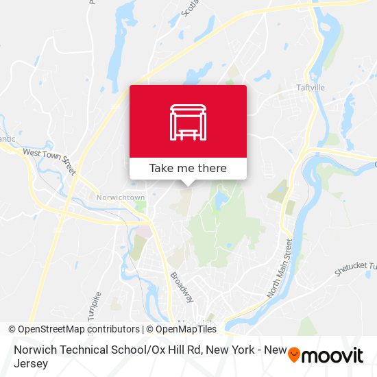 Mapa de Norwich Technical School / Ox Hill Rd