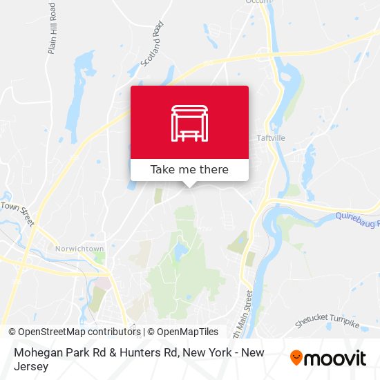 Mapa de Mohegan Park Rd & Hunters Rd
