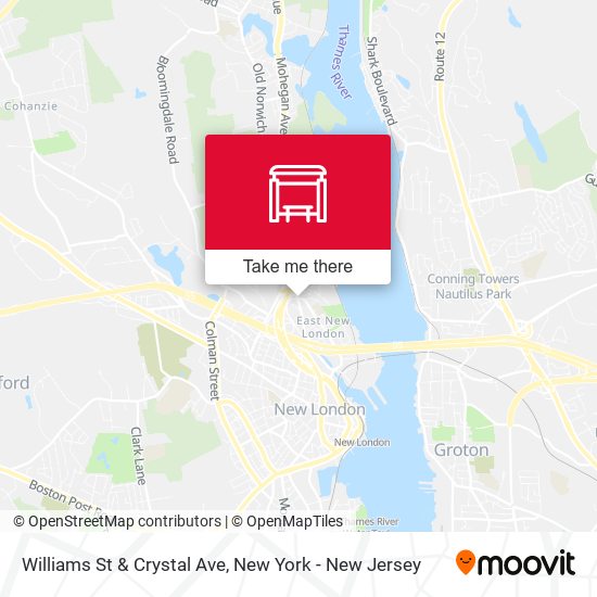 Mapa de Williams St & Crystal Ave