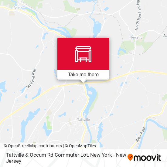 Mapa de Taftville & Occum Rd Commuter Lot