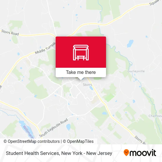 Student Health Services map