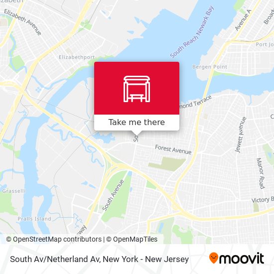 Mapa de South Av/Netherland Av