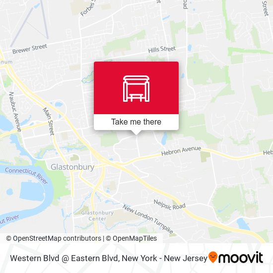 Western Blvd @ Eastern Blvd map
