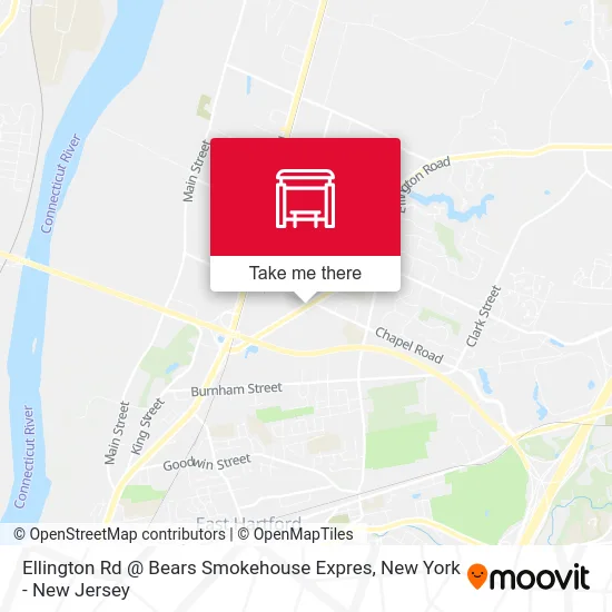 Ellington Rd @ Bears Smokehouse Expres map