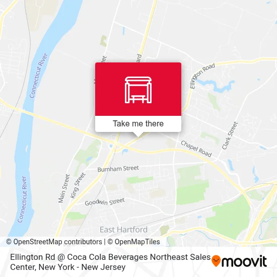 Ellington Rd @ Coca Cola Beverages Northeast Sales Center map