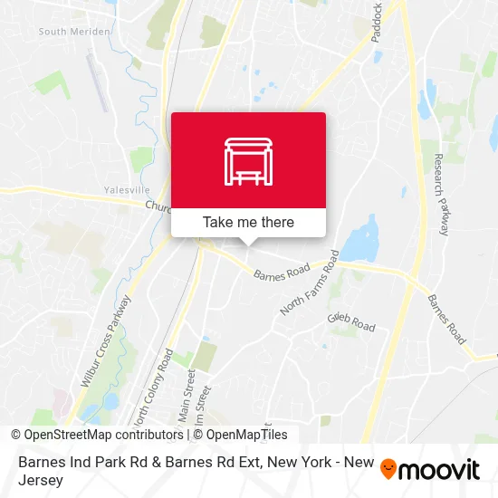Barnes Ind Park Rd & Barnes Rd Ext map