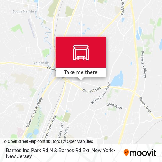 Barnes Ind Park Rd N & Barnes Rd Ext map