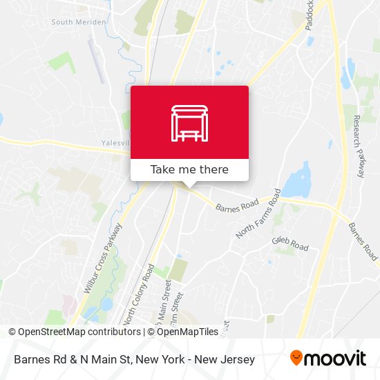 Mapa de Barnes Rd & N Main St