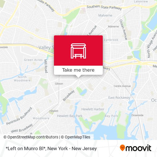 Mapa de *Left on Munro Bl*