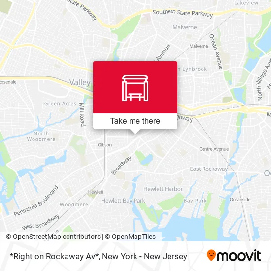 *Right on Rockaway Av* map