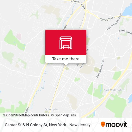 Mapa de Center St & N Colony St