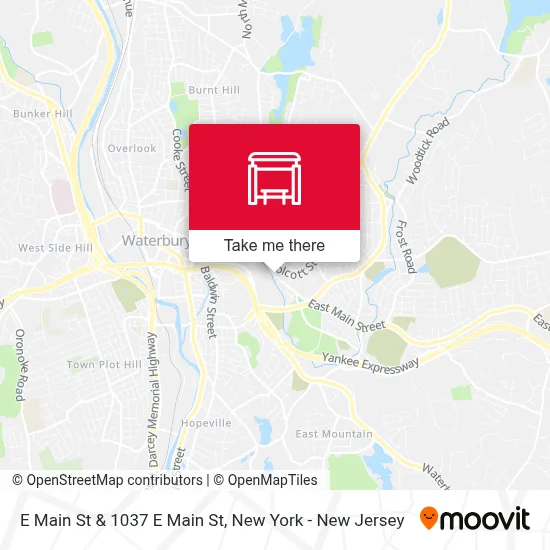 E Main St & 1037 E Main St map