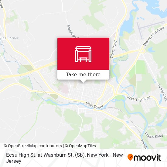 Ecsu High St. at Washburn St. (Sb) map