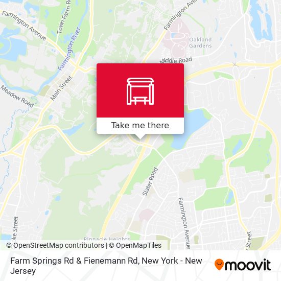 Farm Springs Rd & Fienemann Rd map