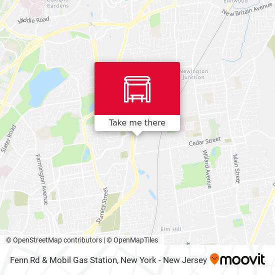 Mapa de Fenn Rd & Mobil Gas Station