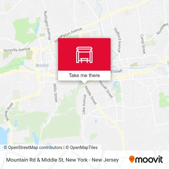 Mountain Rd & Middle St map