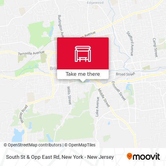 Mapa de South St & Opp East Rd