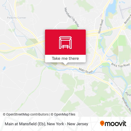 Main at Mansfield (Eb) map