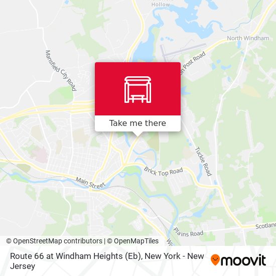 Mapa de Route 66 at Windham Heights (Eb)