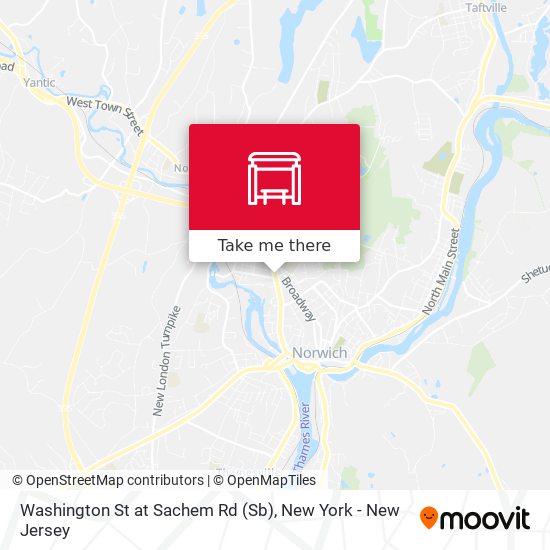 Washington St at Sachem Rd (Sb) map