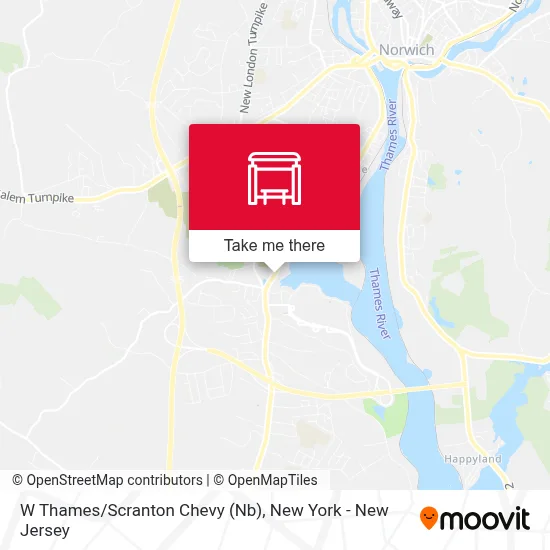 W Thames/Scranton Chevy (Nb) map