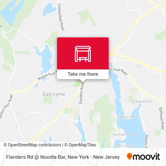 Flanders Rd @ Noodle Bar map