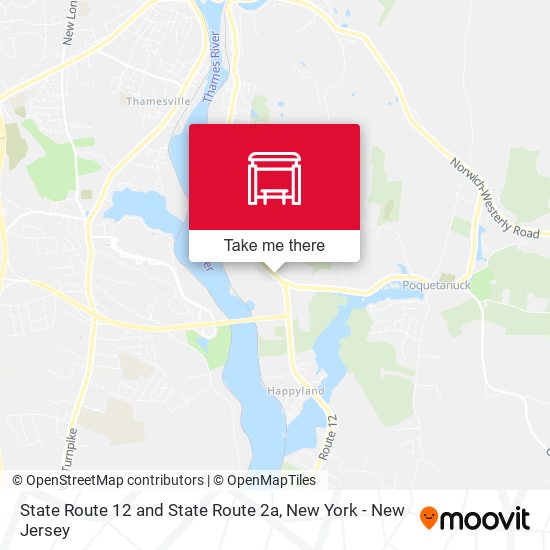 Mapa de State Route 12 and State Route 2a