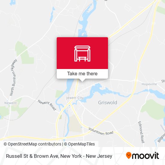 Mapa de Russell St & Brown Ave