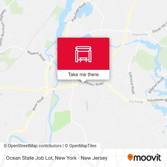 Ocean State Job Lot map