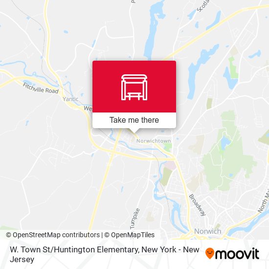 W. Town St / Huntington Elementary map