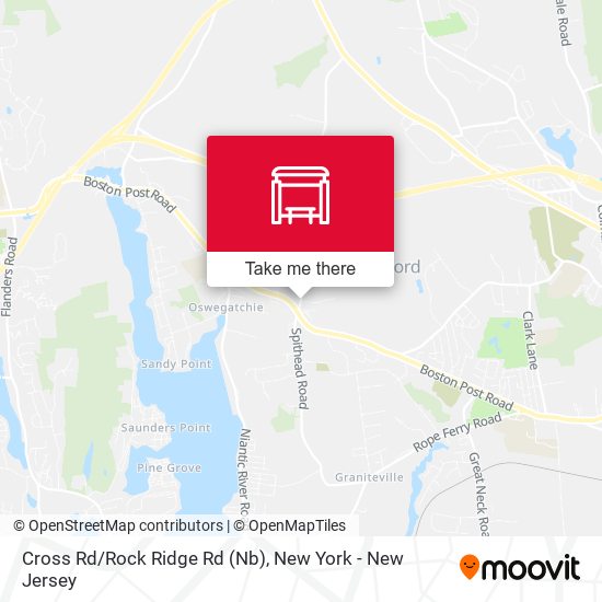Mapa de Cross Rd/Rock Ridge Rd (Nb)