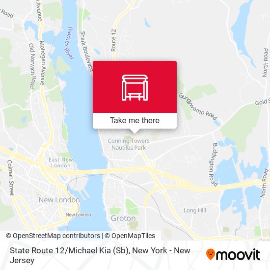 State Route 12 / Michael Kia (Sb) map