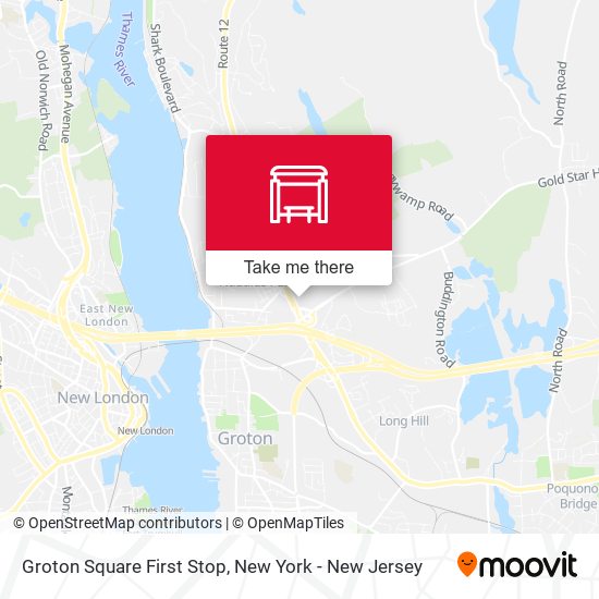 Mapa de Groton Square First Stop