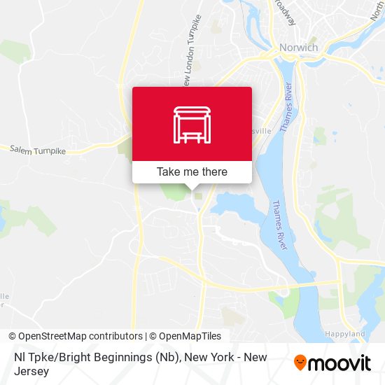 Mapa de Nl Tpke/Bright Beginnings (Nb)