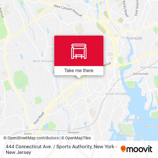 Mapa de 444 Connecticut Ave. / Sports Authority