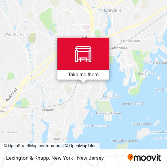 Lexington & Knapp map