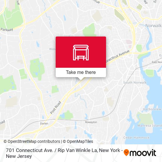 Mapa de 701 Connecticut Ave. / Rip Van Winkle La