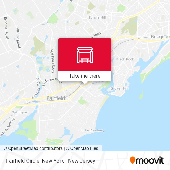 Fairfield Circle map