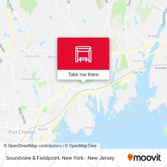 Soundview & Fieldpoint map