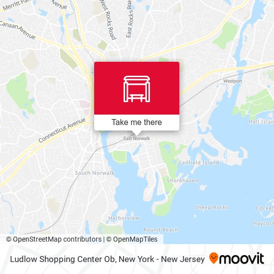 Ludlow Shopping Center Ob map