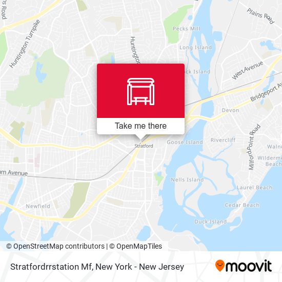 Mapa de Stratfordrrstation Mf