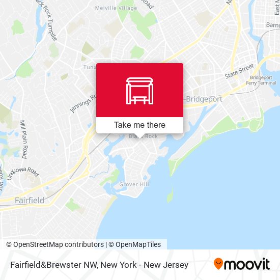 Mapa de Fairfield&Brewster NW