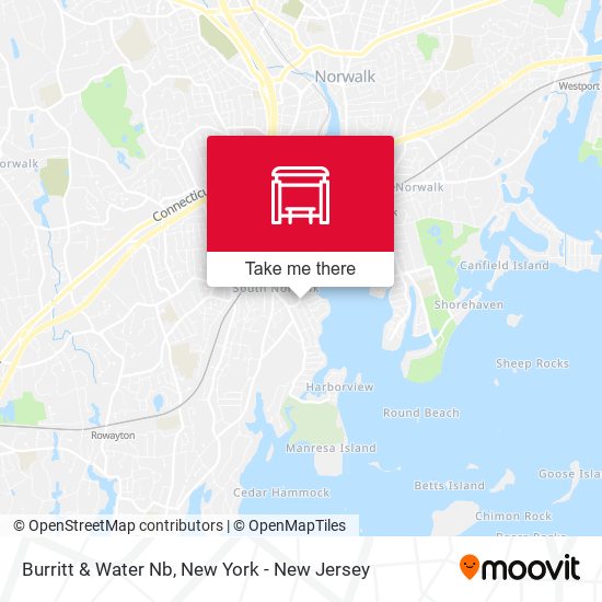 Mapa de Burritt & Water Nb
