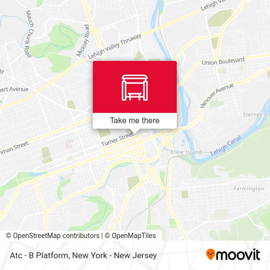 Atc - B Platform map