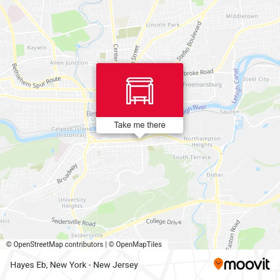 Hayes Eb map