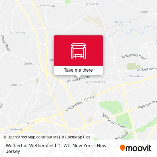 Mapa de Walbert at Wethersfield Dr Wb