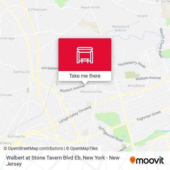 Mapa de Walbert at Stone Tavern Blvd Eb