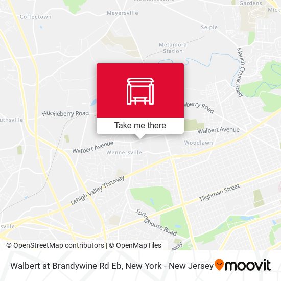 Mapa de Walbert at Brandywine Rd Eb