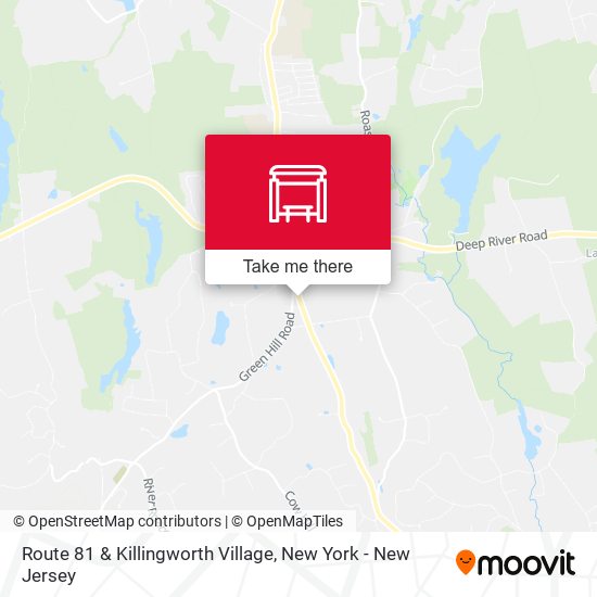 Route 81 & Killingworth Village map