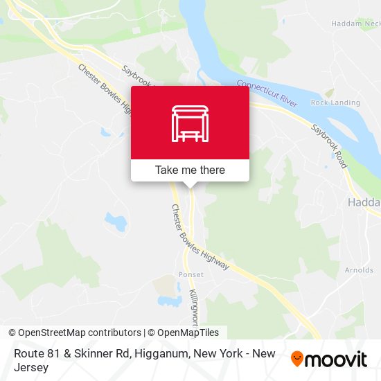 Mapa de Route 81 & Skinner Rd, Higganum